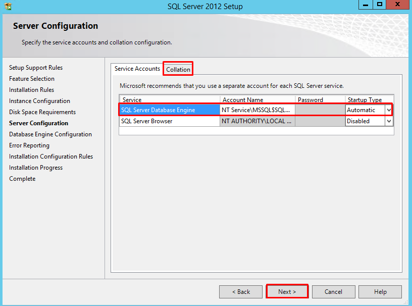 installing an instance of sql express 2012 on my pc