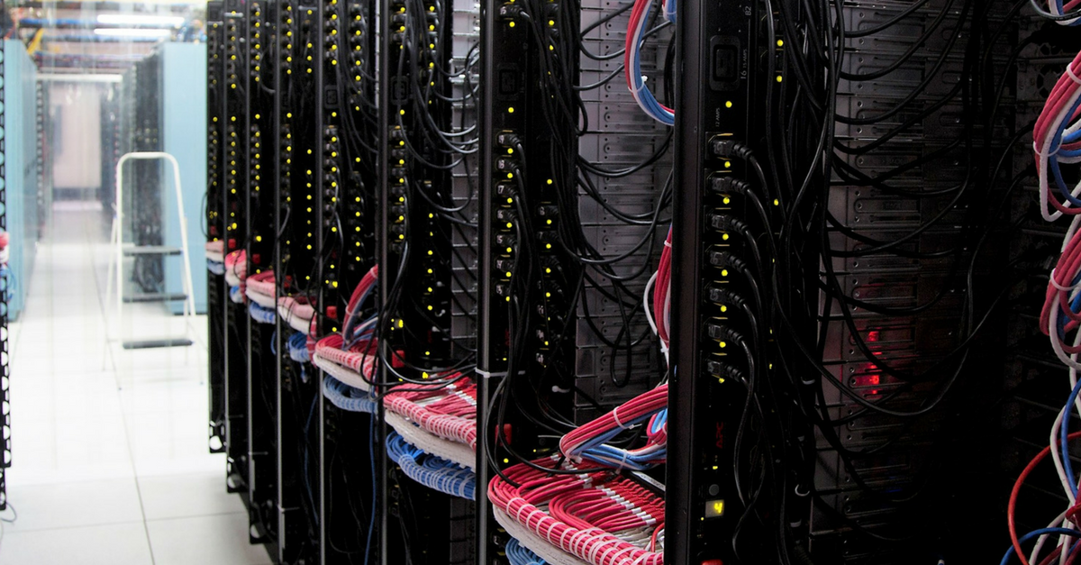 One of Hivelocity's data center filled with dedicated servers ready to instantly deploy.