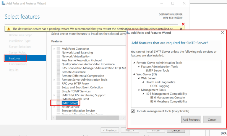 How to Install and Configure SMTP Server on Windows Server