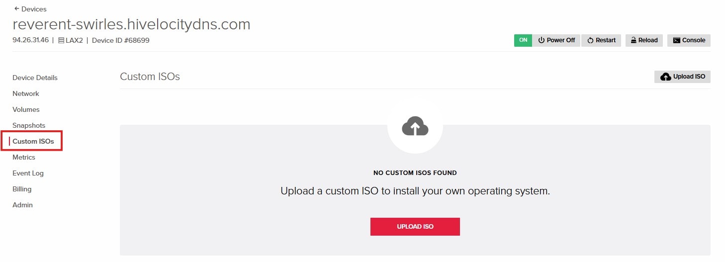 VPS/VDS Custom ISOs