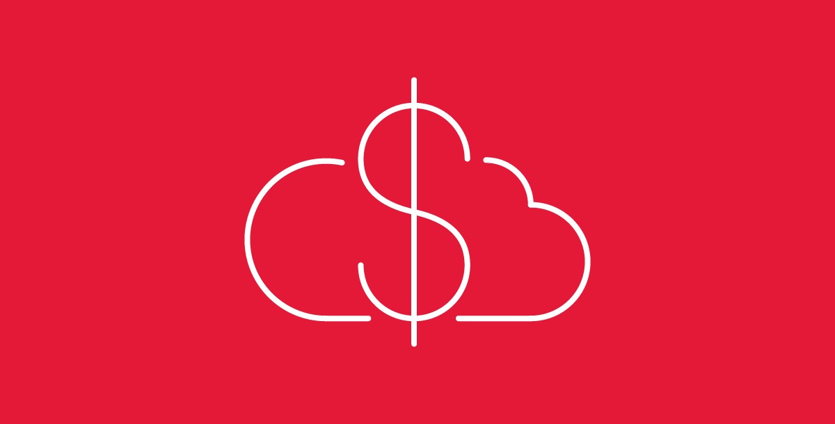 Title image of a cloud with a large dollar sign super-imposed over it