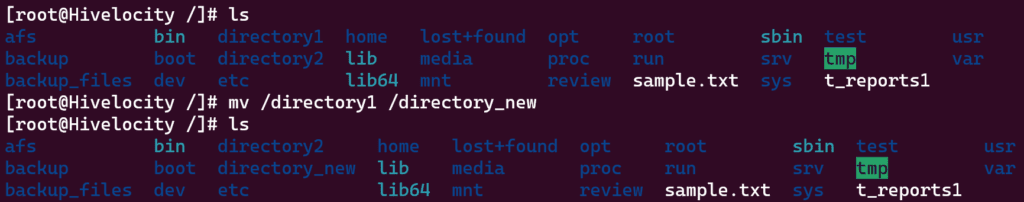 How to Move, Copy, and Rename a Directory in Linux