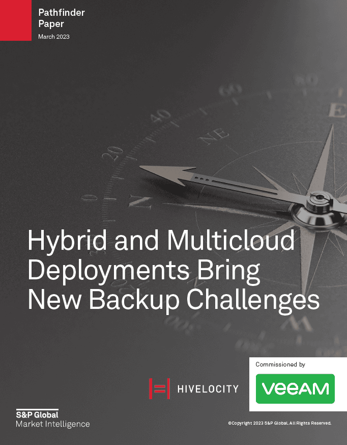 Hybrid multicloud backup challenges - Report Veeam Hivelocity