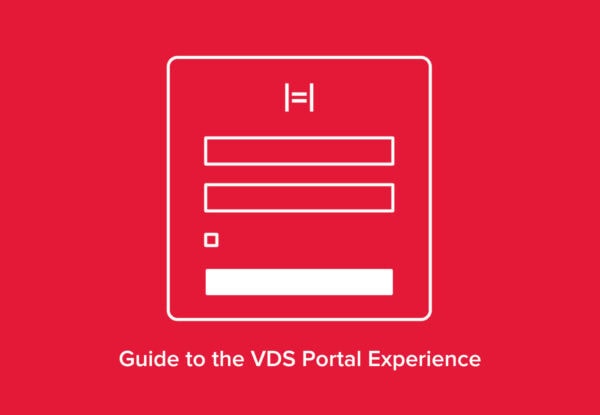 Guide to the VDS portal experience