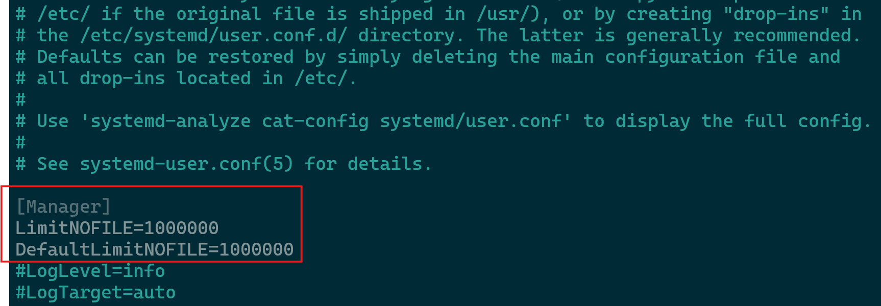 Increasing Session File Limits