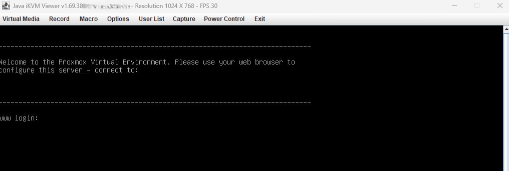 JAVA Console
