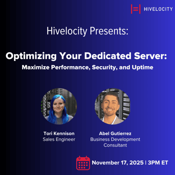 Optimizing your dedicated servers