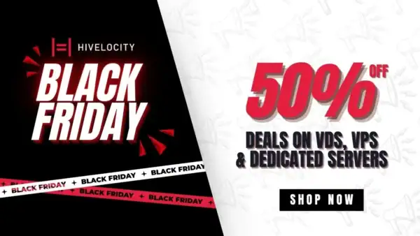 Hivelocity black friday deals 2025