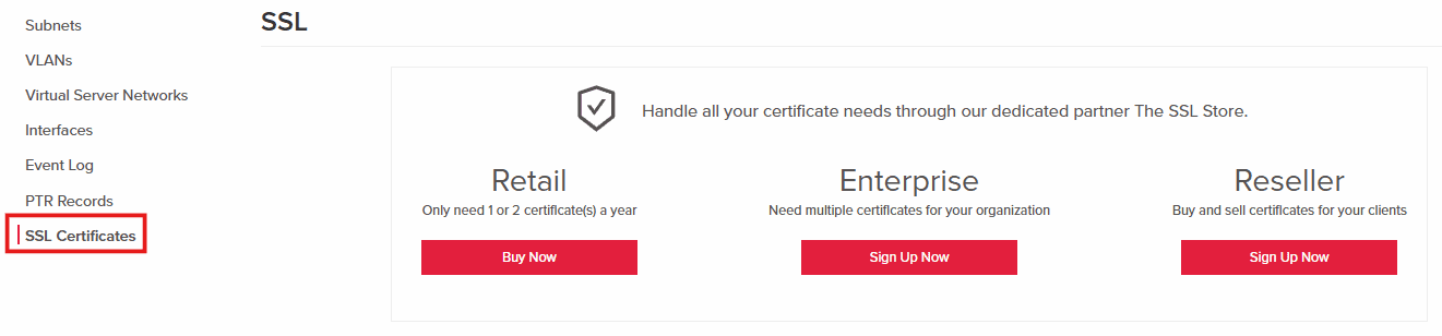 SSL Certificates