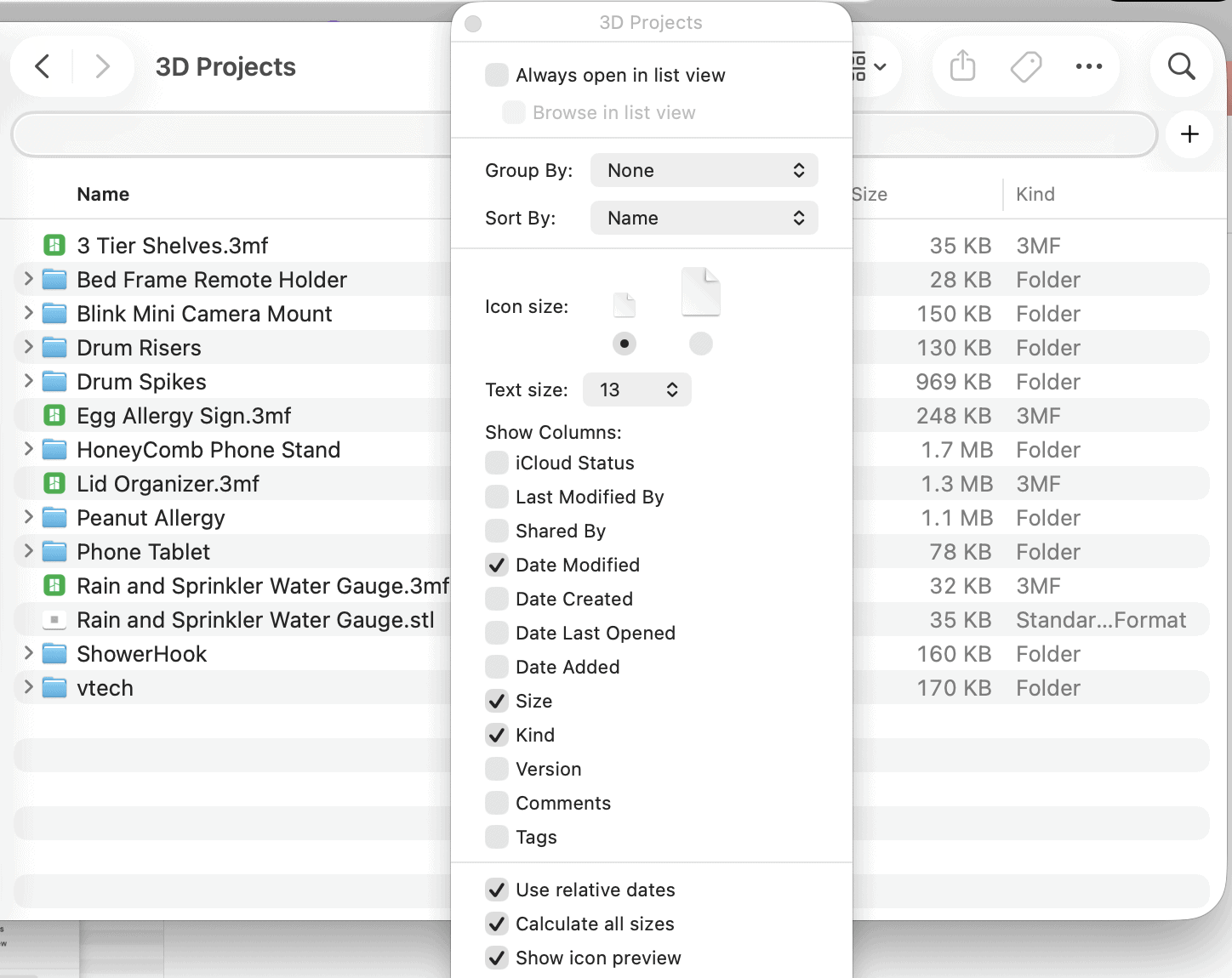 Finder Column View
