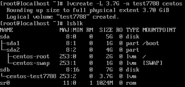 Drive Layout Post LV Creation