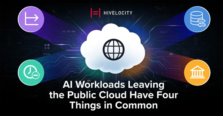 AI Workloads Leaving the Public Cloud Have Four Things in Common